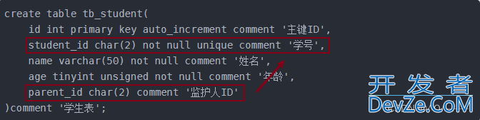 MySQL数据库自连接实例讲解