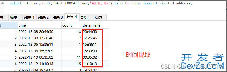 数据库Sql实现截取时间段和日期实例(SQL时间截取)