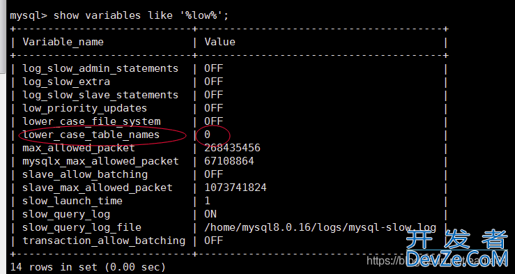 mysql8如何设置不区分大小写ubuntu20