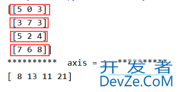 关于Numpy中数组维度的理解