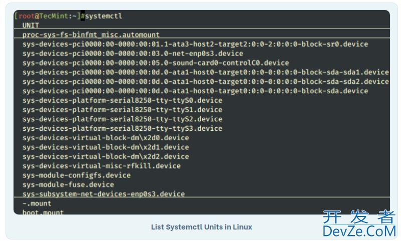 在Linux中列出Systemd下所有正在运行的服务的方法指南