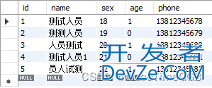 MySQL 多个%等模糊查询功能实现