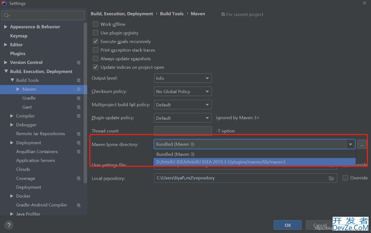 IDEA自带Maven插件找不到settings.xml配置文件