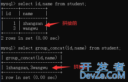 MySQL group_concat函数使用方法详解