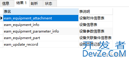 Mysql查询表字段结构注释的方式