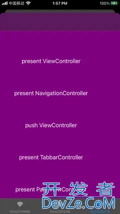 iOS各种ViewController控制器使用示例完整介绍