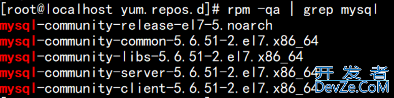 Linux7操作系统中如何安装MySQL5.6