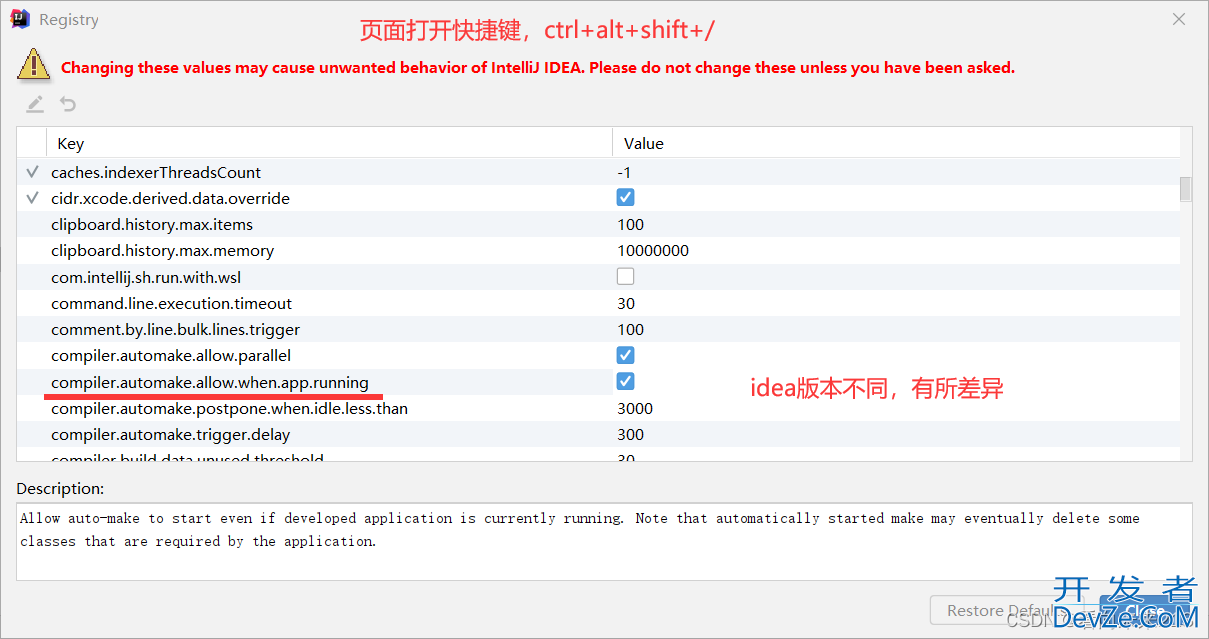 Idea中springboot项目的热部署无法生效问题解决