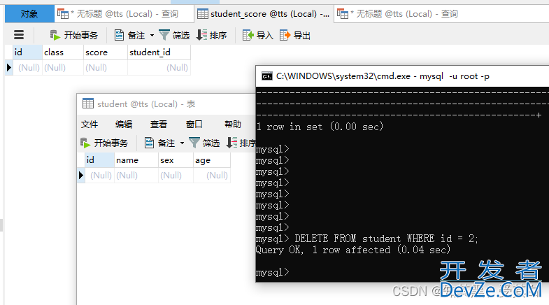 MySQL数据库中外键(foreign key)用法详解