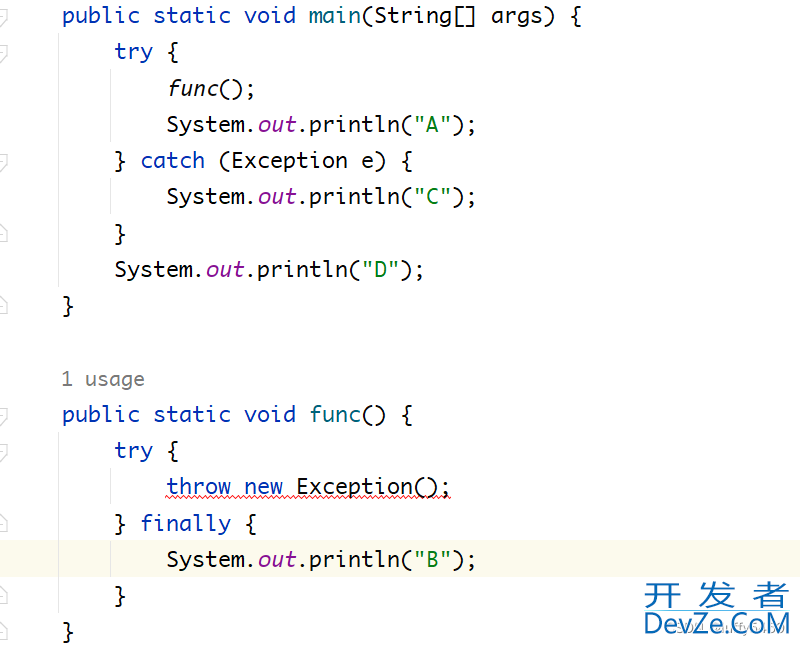 解决java try throw exception finally遇上return break continue造成异常丢失