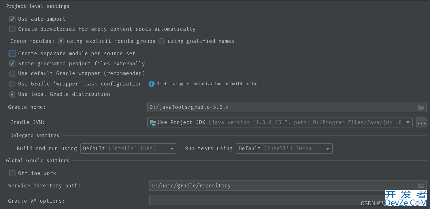 IDEA 中配置 Gradle 和安装使用教程