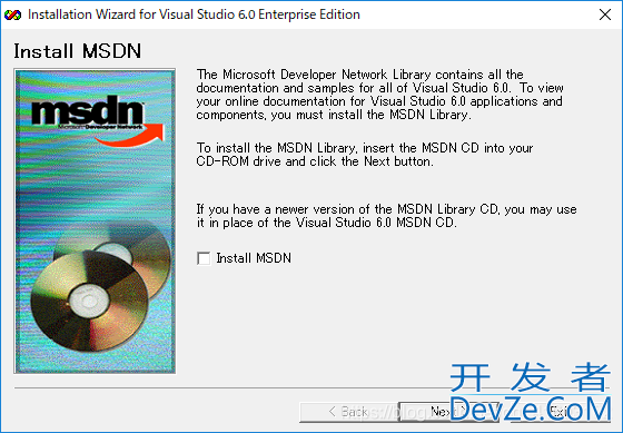 Windows 10 x64 安装 Visual Basic 6.0 SP6注意事项