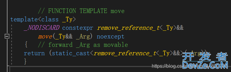 C++中move的使用及说明