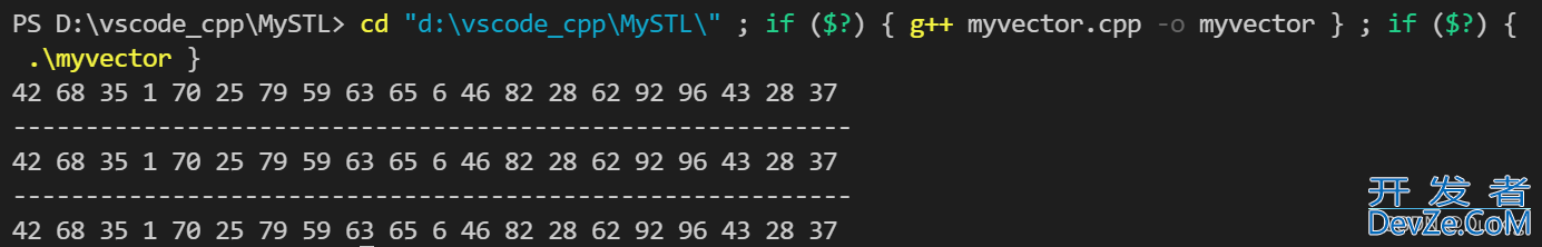 C++ vector及实现自定义vector以及allocator和iterator方式