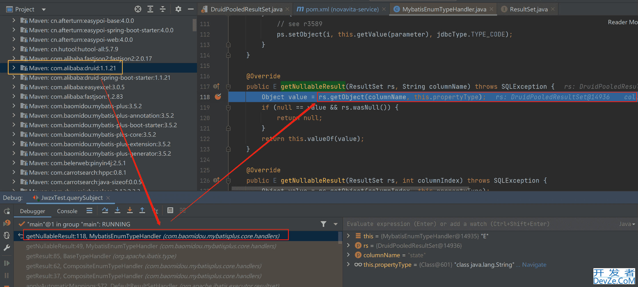 MybatisPlus出现Error attempting to get column ‘xxx字段‘ from result set异常解决