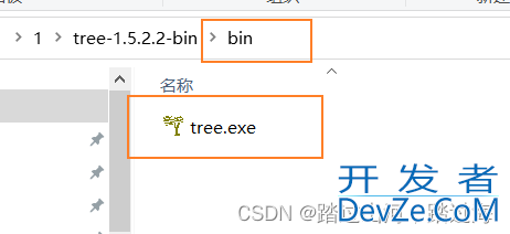 详解gitBash中使用Linux中的tree命令