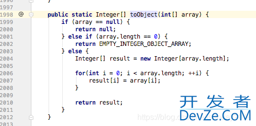 Java Integer[]和int[]互相转换方式