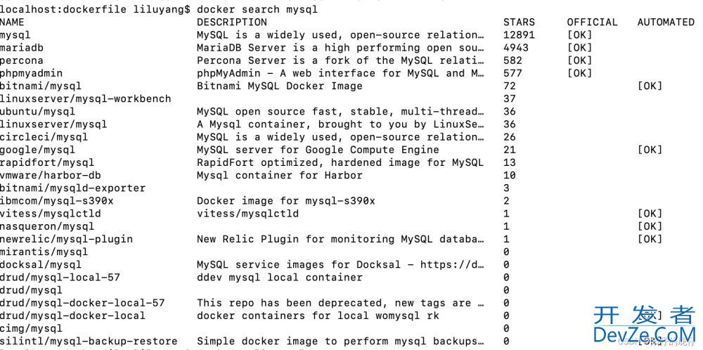 使用Docker安装和配置 MySQL 数据库的过程详解