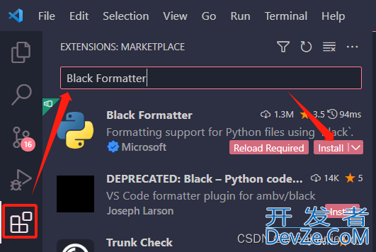 VSCode格式化Python文件的方法