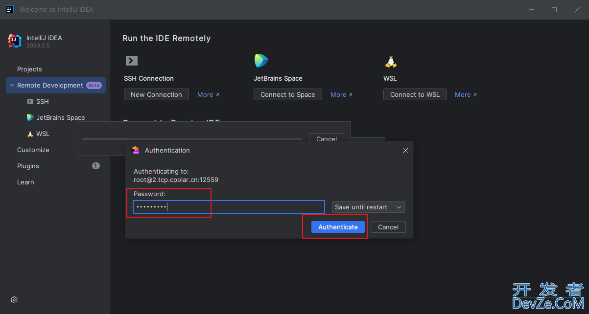 在IntelliJ IDEA中配置SSH服务器开发环境并实现固定地址远程连接的操作方法