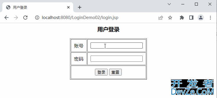 Java Web应用小案例之实现用户登录功能全过程