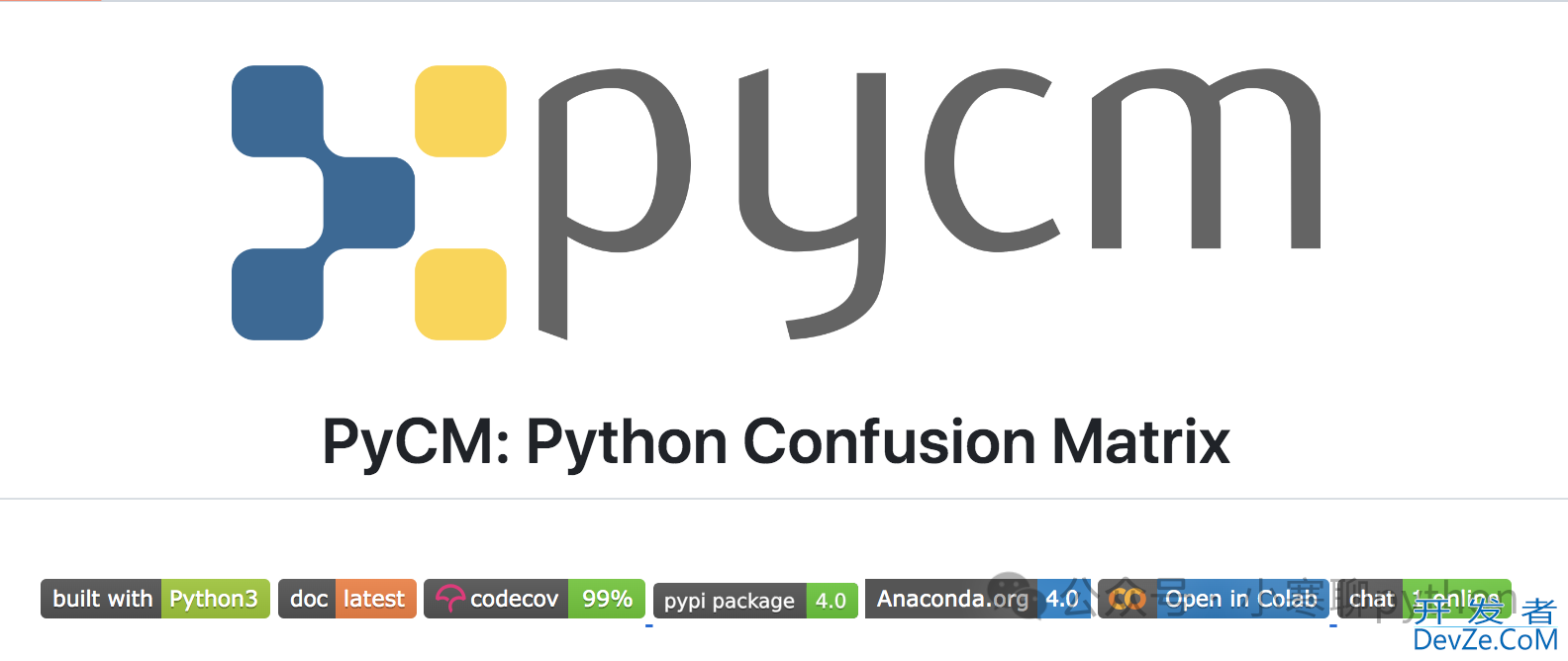 PyCM多类别混淆矩阵分析python库功能使用探究