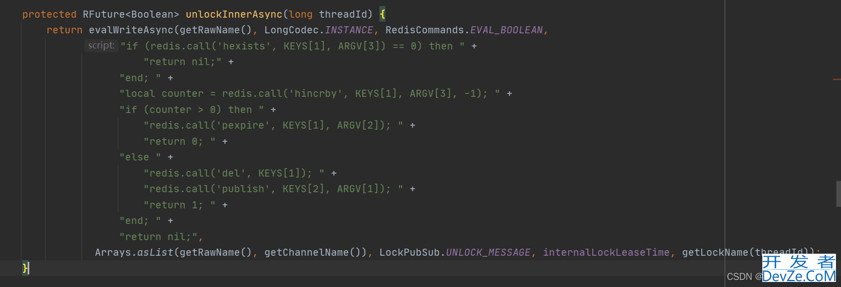 Redission实现分布式锁lock()和tryLock()方法的区别小结