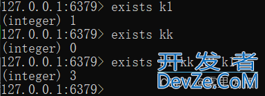 Redis中key的操作命令