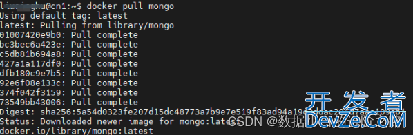 docker部署MongoDB数据库的实现步骤