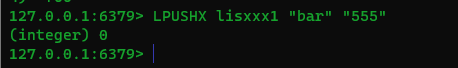 Redis中List类型的常用命令
