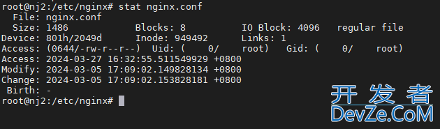 Linux中使用mtime查看文件的最后修改时间的操作方法