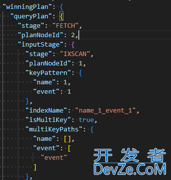 Mongodb数组字段索引之多键索引