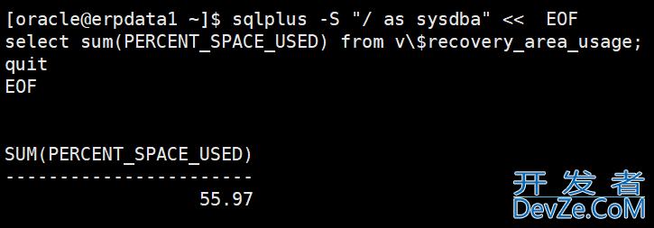 Zabbix监控Oracle归档日志空间的全过程