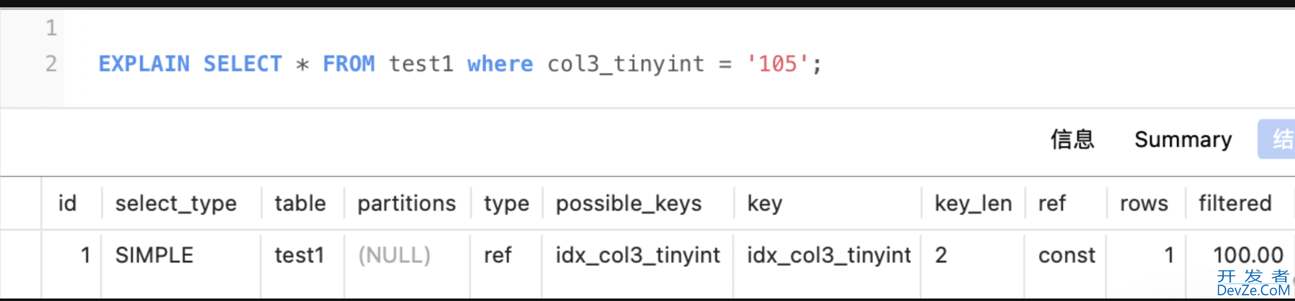 轻松上手MYSQL之SQL优化之Explain详解