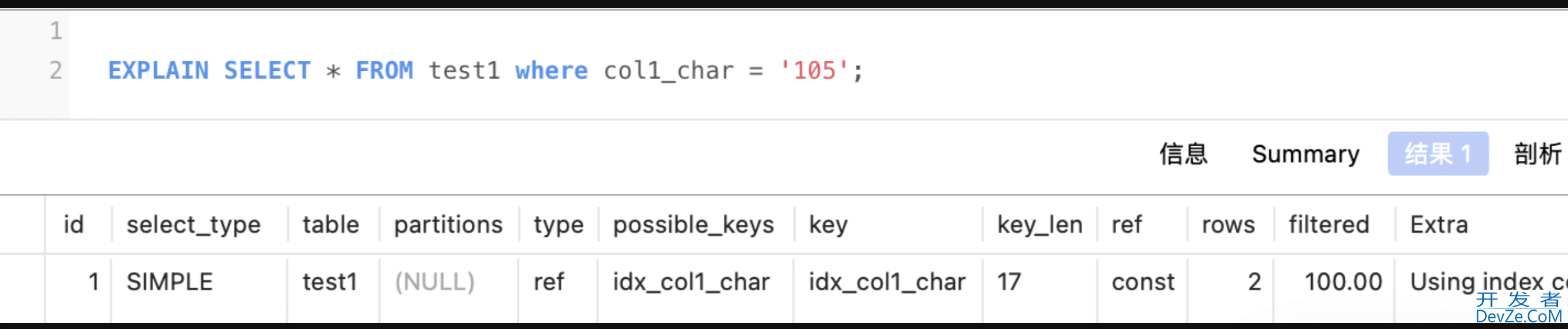 轻松上手MYSQL之SQL优化之Explain详解