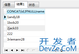 MySQL中CONCAT()函数出现值为空的问题及解决办法