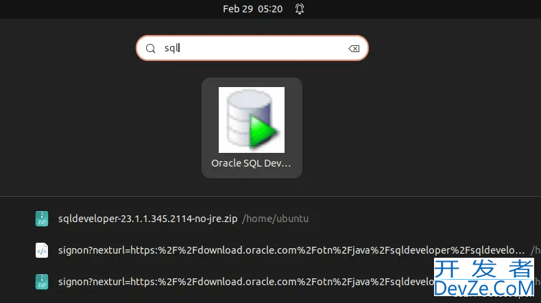 Ubuntu 22.04或20.04安装Oracle SQL Developer的图文教程