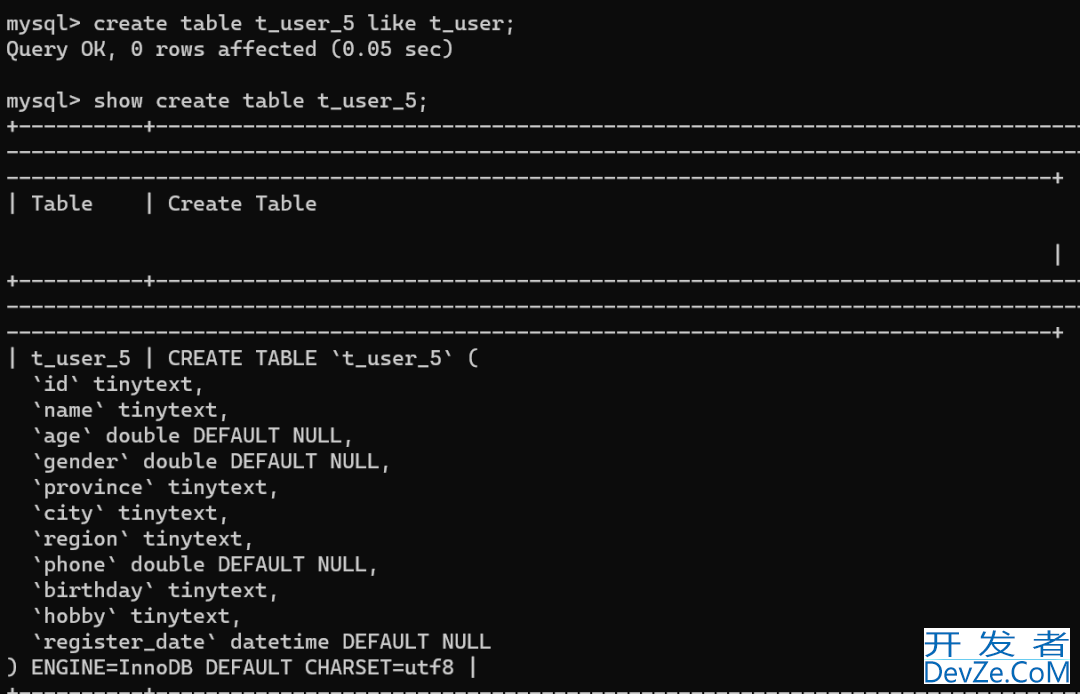 sql中select into和insert select的用法小结