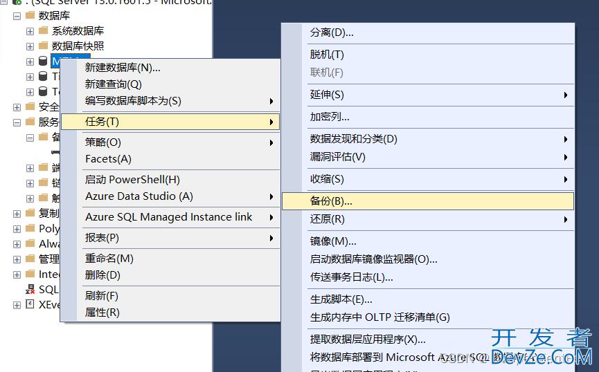 SQL Server数据库备份与还原完整操作案例