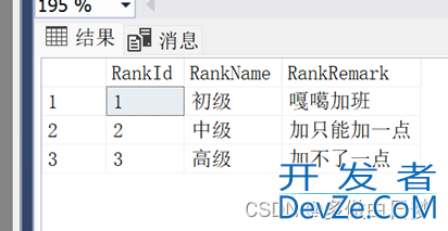 SQL Server向表中插入数据的三种方式