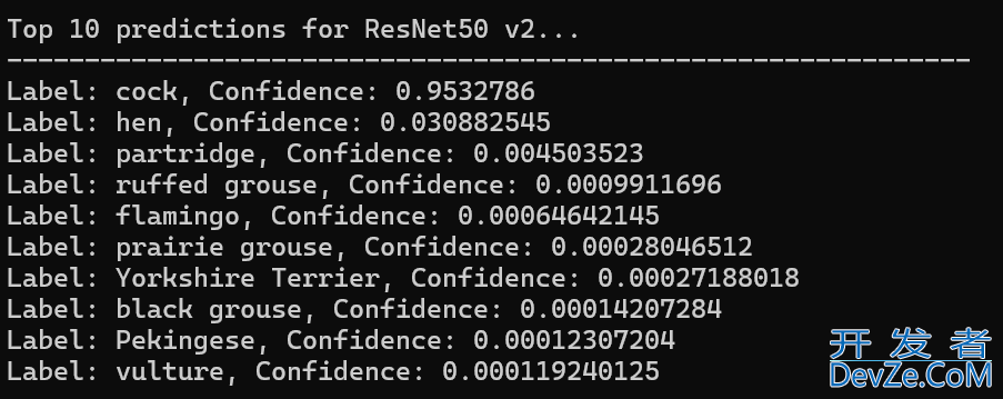 在C#中如何使用ResNet50v2进行图像识别