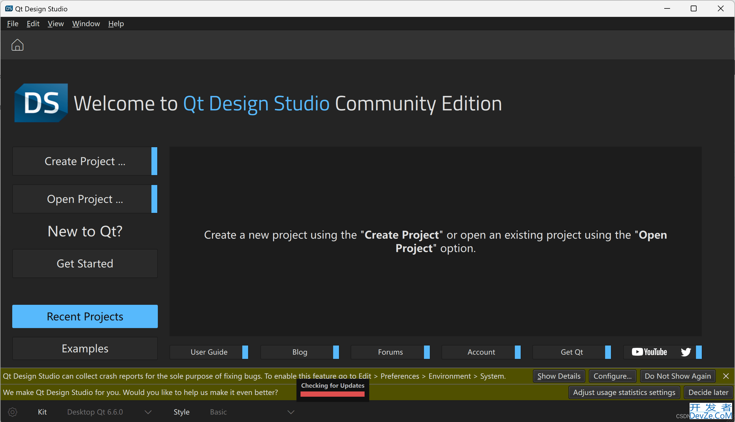 Visual Studio2022+QT6创建桌面应用实现