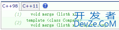 C++ list容器merge算法的使用以及注意事项