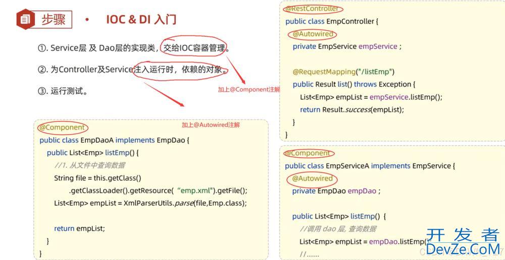 SpringBoot Web开发之请求响应、分层解耦问题记录