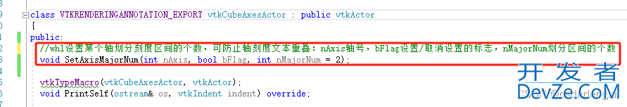 C++中VTK9.3.0刻度标签重叠的问题记录