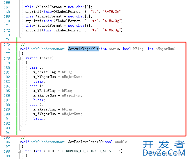 C++中VTK9.3.0刻度标签重叠的问题记录