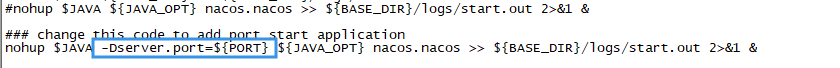 Nacos启动出现failed to req API:/nacos/v1/ns/instance after all servers问题