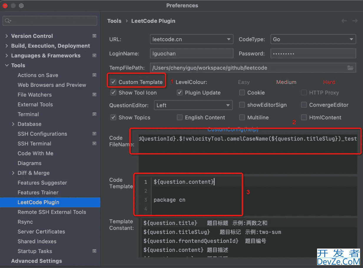 Goland配置leetcode的实现示例