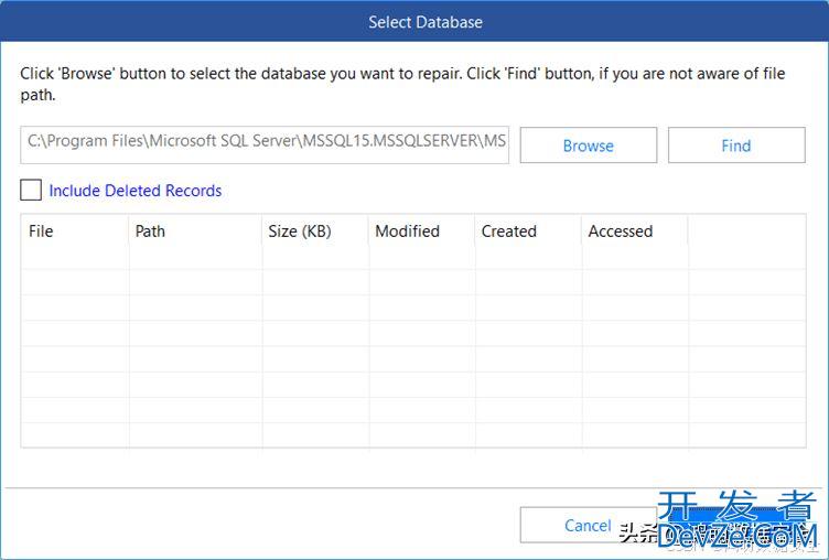 SQL Server数据库错误829的修复办法