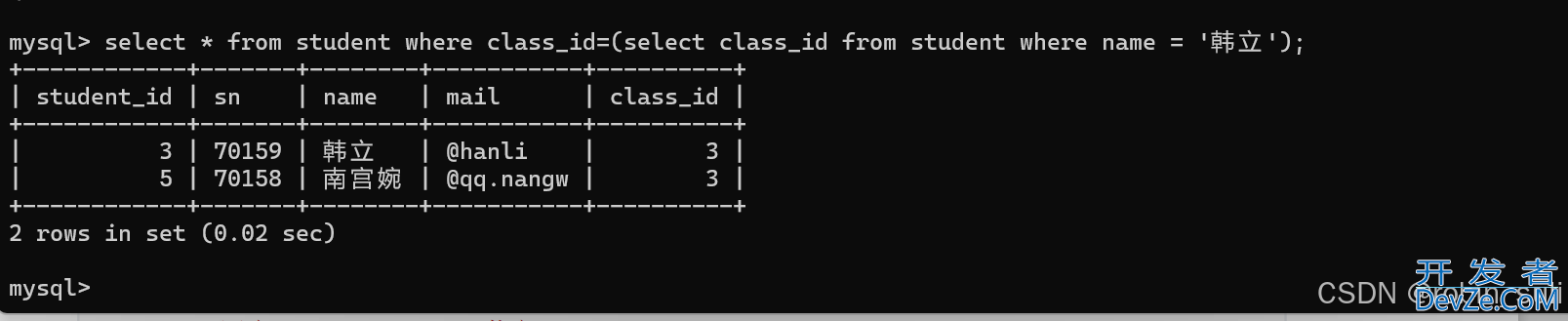 探讨MySQL 约束下的查询功能